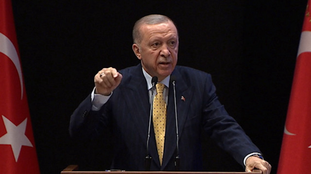 CUMHURBAŞKANI ERDOĞAN’DAN ÖZGÜR ÖZEL’E SERT ÇIKIŞ