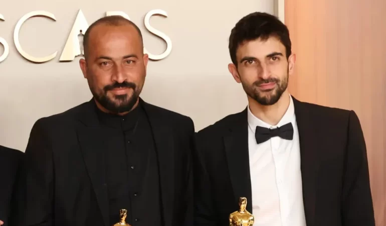 Gazze Filmiyle Oscar Kazanan Filistinli Yönetmen İsrailliler Tarafından Saldırıya Uğradı