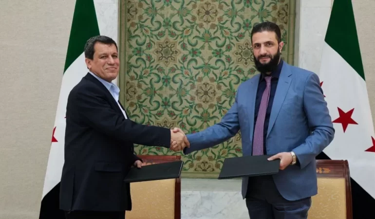 SDG-SURİYE ANLAŞMASI BATI MEDYASINDA GENİŞ YANKI UYANDIRDI