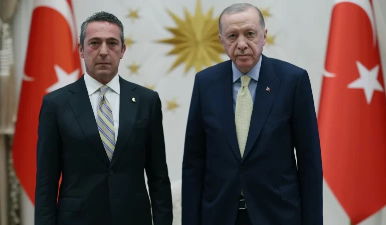 ERDOĞAN, ALİ KOÇ’U KABUL ETTİ