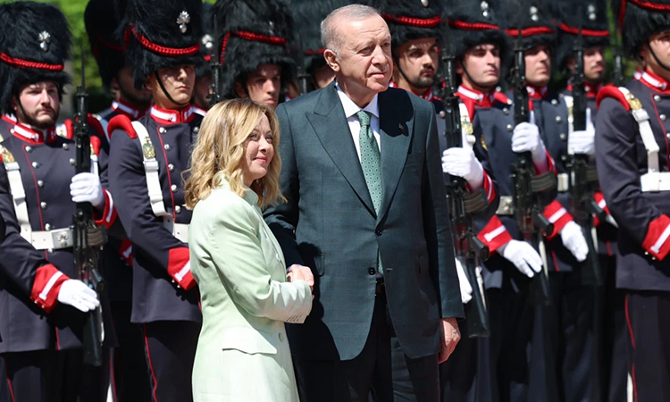 MELONİ, CUMHURBAŞKANIMIZA ÇOK DEĞER VERİYOR!