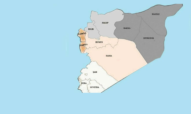 SURİYE BEŞE Mİ BÖLÜNÜYOR? YENİ HARİTA ORTADOĞU’YU KARIŞTIRDI!