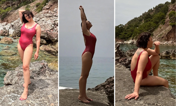 NURGÜL YEŞİLÇAY TATİL SEZONUNU AÇTI!