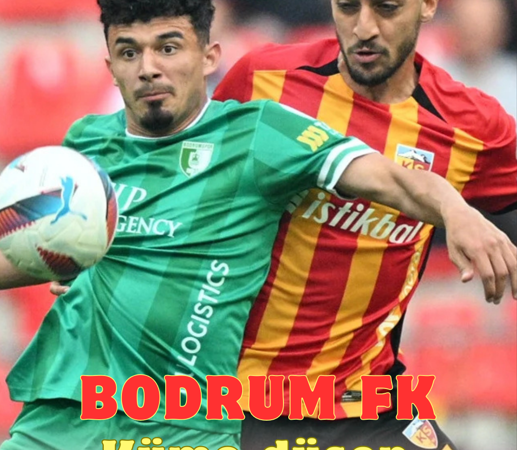 BODRUM FK SÜPER LİG’E VEDA ETTİ!