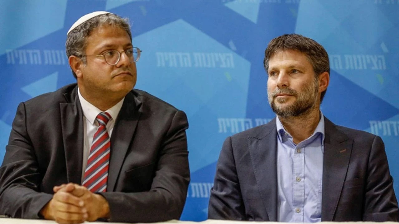 israil-iki-bakan-ben-gvir-and-bezalel-smotrich-yaptirim
