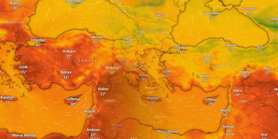 AFRİKA SICAKLARI ETKİSİNİ ARTIRIYOR