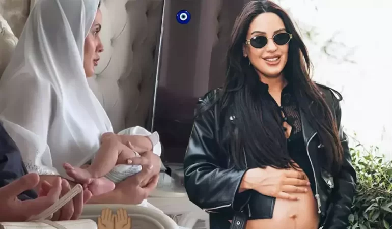 SAHRA IŞIK BEBEĞİ İÇİN MEVLİT OKUTTU