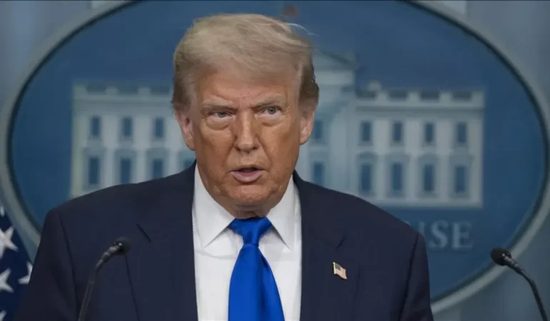 BEYAZ SARAY: TRUMP FİLİSTİN’İ TANIMAYACAK