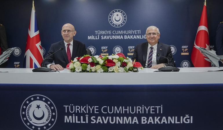 Türkiye ve İngiltere Arasında Eurofighter Typhoon Mutabakatı İmzalandı