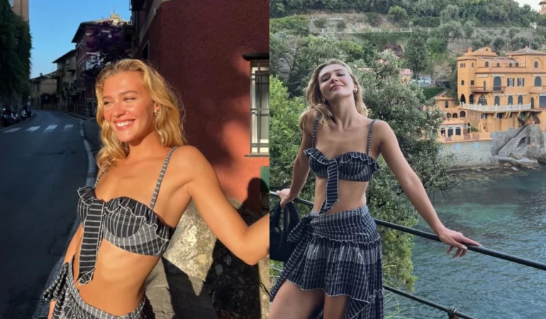 MELİSA DÖNGEL’İN İTALYA TARZI BÜYÜK BEĞENİ TOPLADI