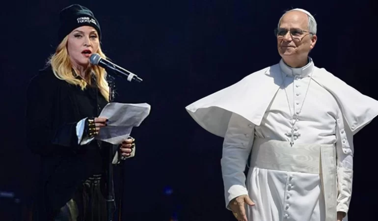 Madonna’dan Papa’ya Duygusal Gazze Çağrısı