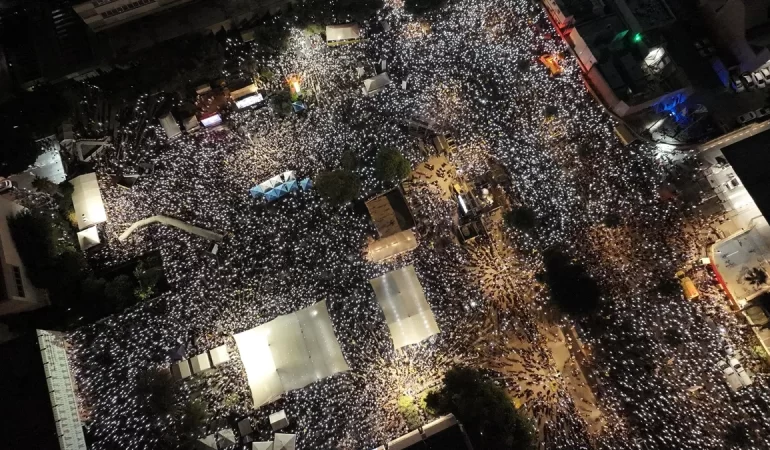 Netanyahu’ya Büyük Öfke: İsrail’de Hükümet Karşıtı Eylemler Büyüyor