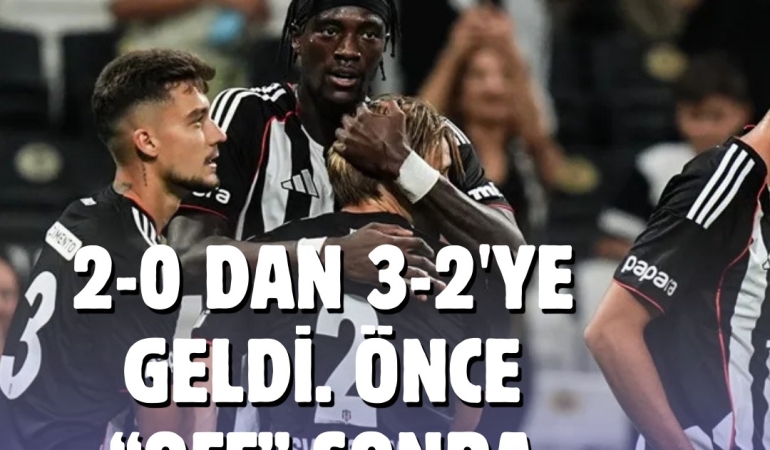 BEŞİKTAŞ GERİ DÖNÜŞLE PLAY-OFF’TA