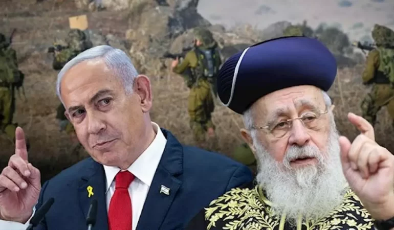 İsrail’de siyasi kriz derinleşiyor: Başhaham Yosef’ten Netanyahu’ya ateist çıkışı
