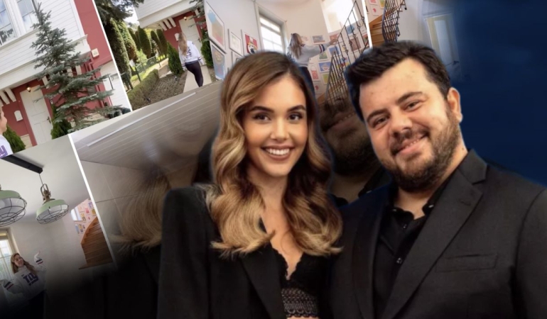 BERFU VE ESER YENENLER’İN YENİ EVİ TARTIŞMA YARATTI: “ANAOKULU GİBİ” DİYENLER OLDU