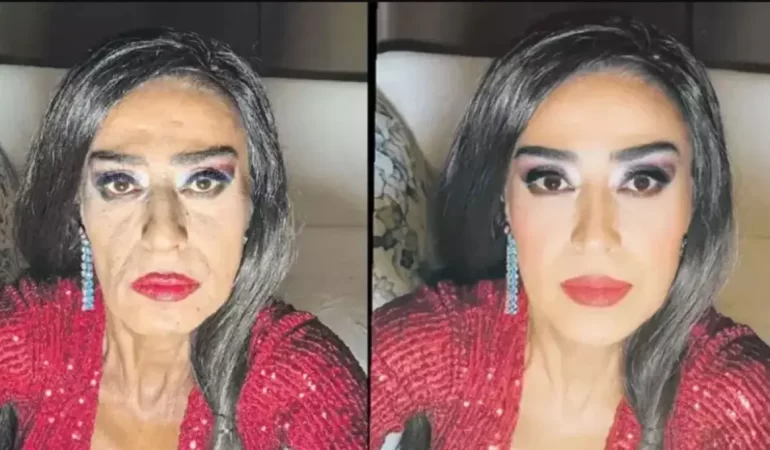 Yıldız Tilbe’nin makyajı olay oldu!
