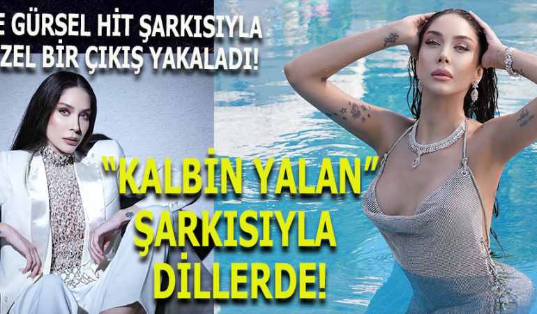 Ece Gürsel’den Yeni Hit: “Kalbin Yalan”