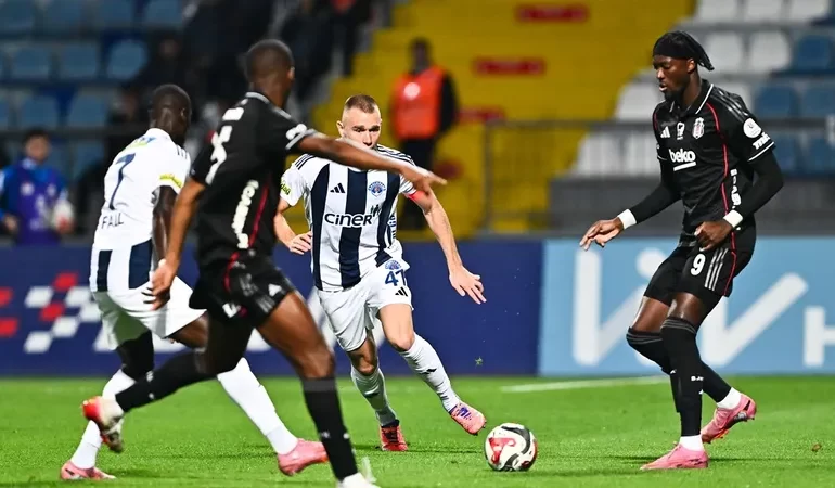 KASIMPAŞA – BEŞİKTAŞ MAÇININ İLK 11’LERİ BELLİ OLDU