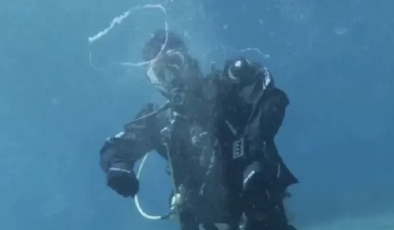 DALGIÇ EĞİTMENİ MAZLUM KİBAR, ÇANAKKALE BOĞAZI’NDA 36 SAATLİK DÜNYA REKORUNA HAZIRLANIYOR