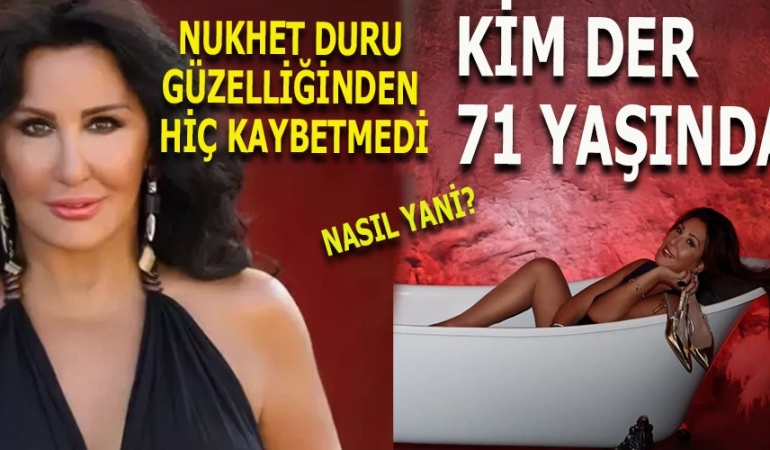 NÜKHET DURU’NUN KÜVET POZU SOSYAL MEDYAYI SALLADI