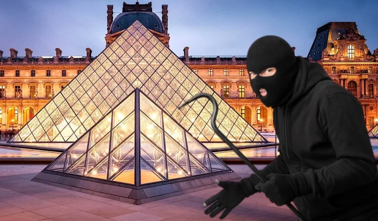 FRANSA’DA ŞOK SOYGUN: Louvre Müzesi’NDEN TARİHİ ESERLER ÇALINDI