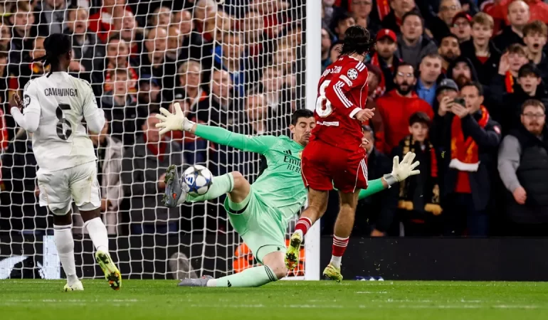 Şampiyonlar Ligi’nde Geri Sayımda Şok! Liverpool, Real Madrid’i Anfield’da 1-0 Mağlup Etti