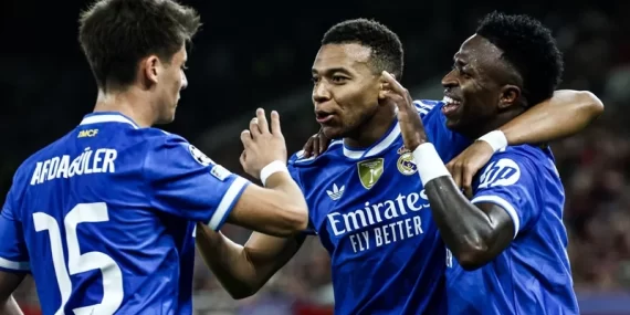 Mbappé’nin 4 Gollü Şovu: Real Madrid, Olympiakos’u 4-3 Yendi