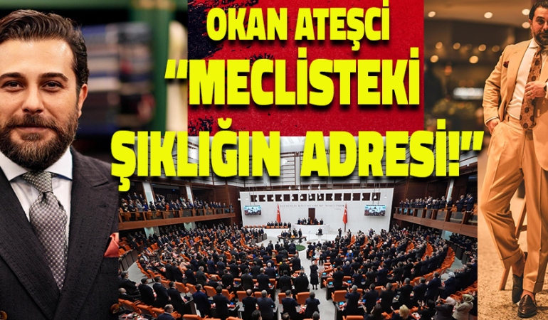 MECLİSTEKİ ERKEK ŞIKLIĞININ ADRESİ OKAN ATEŞCİ