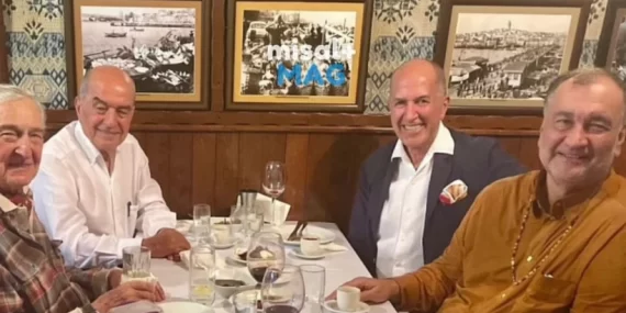 Milyarderler Masasında İstanbul’da Buluşma: Murat Ülker ile Rahmi Koç Balıkçıda Bir Araya Geldi